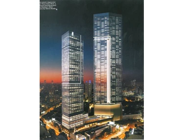 Flat on rent in Oberoi Three Sixty West, Worli