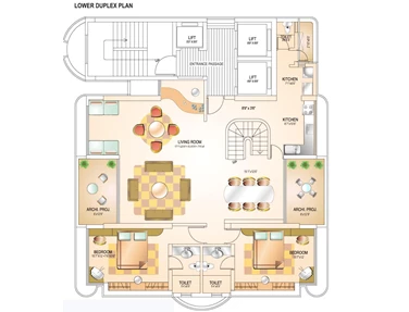 Flat on rent in Durgamata Tower, Cuffe Parade