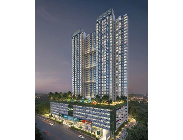 Flat on rent in Wadhwa TW Gardens, Kandivali East