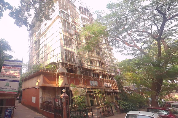 Flat on rent in New Diamond Palace Building, Santacruz West