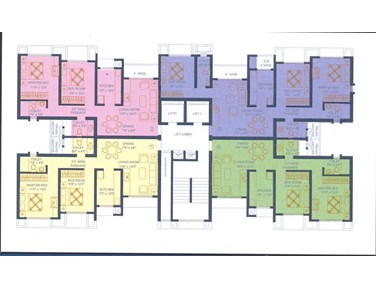 Floor Plan - Runwal Pride, Mulund West