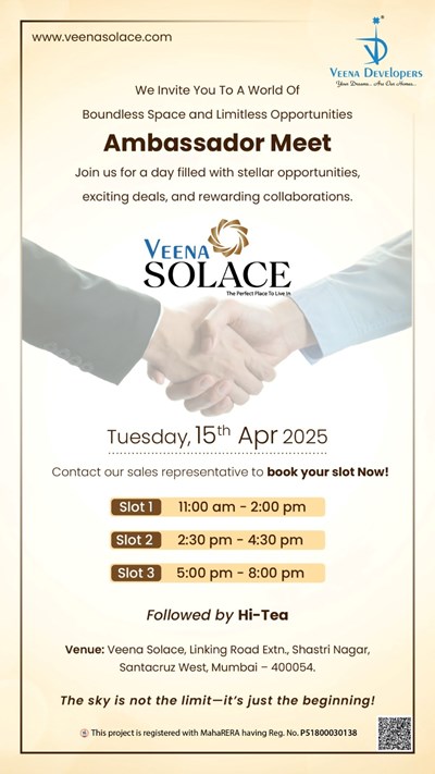 Ambassador Meet - Veena Solace by By Veena Developers