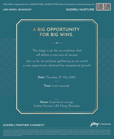 Big Opportunity for Big Wins. by Godrej Group