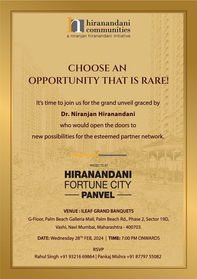 Channel Partner Meet - Hiranandani Communities by By Hiranandani Communities Pvt. Ltd.