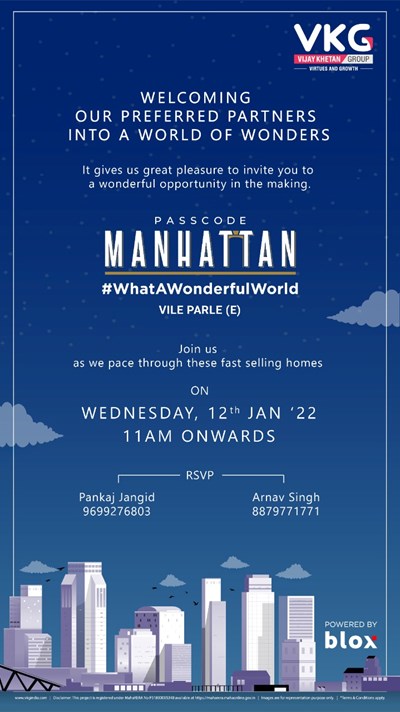 Channel Partner Meet - Passcode Manhattan by By Vijay Khetan Group