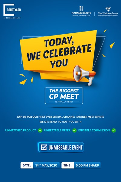 Channel Partner Meet Project - CourtYard Pokhran 2 Thane by 