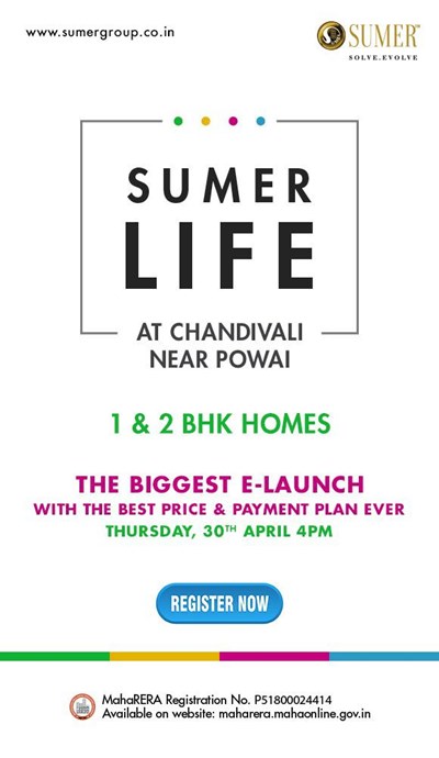 E-Launch for Sumer Life at Chandivali near Powai.  by 