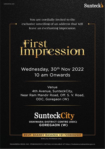 Exclusive Channel Partner Meet by Sunteck Realty Limited