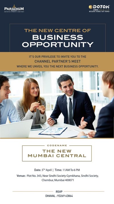 Exclusive Channel Partner Meet by By Paradigm Realty
