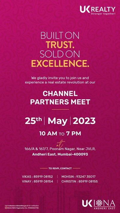 Exclusive Channel Partner Meet by By UK Realty