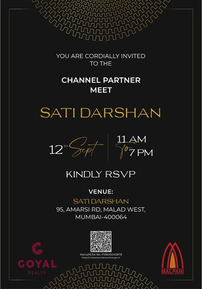 Exclusive Channel Partner Meet by Goyal Realty