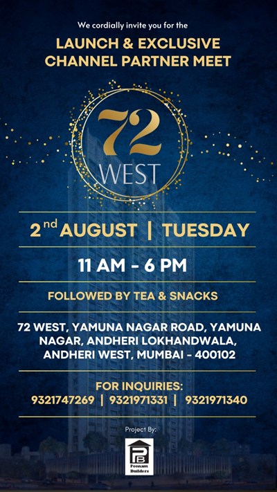 Exclusive Channel Partner Meet - 72 West by Sheth Creators by By Sheth Creators Pvt Ltd