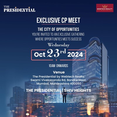 Exclusive CP Meet - The City of Opportunities by Webtech Realty
