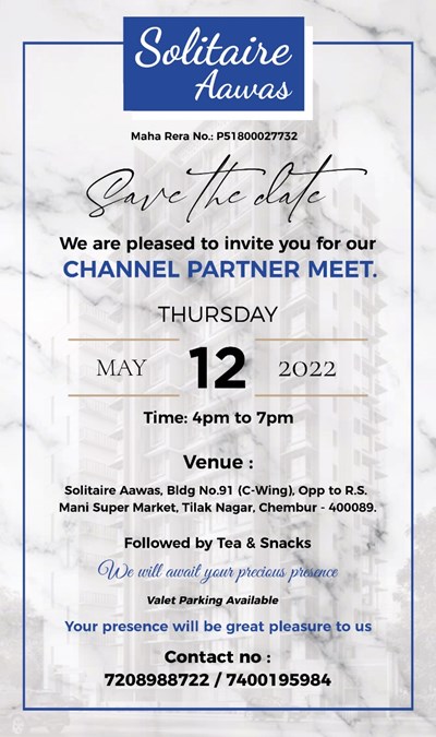 Grand Channel Partner Meet at Tilak Nagar, Chembur W by Sanket Realtors