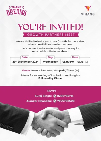 Growth Partner Meet by By Vihang Realty
