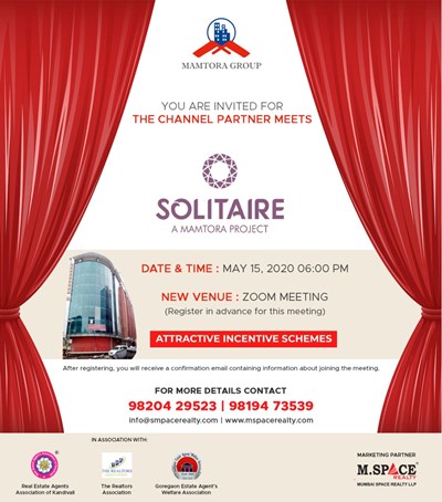 Mamtora Group Solitaire Project Channel Partner Meet by M Space Realty