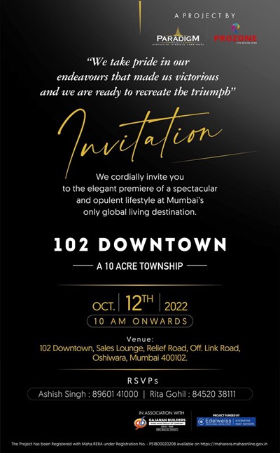 Premier Of 102 Downtown by By Paradigm Realty