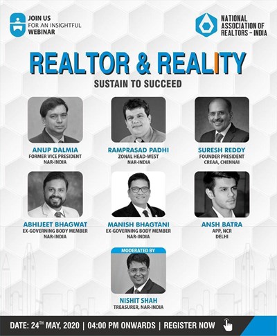 Realtor and Reality - Post COVID-19 Sustain to Succeed by NAR India