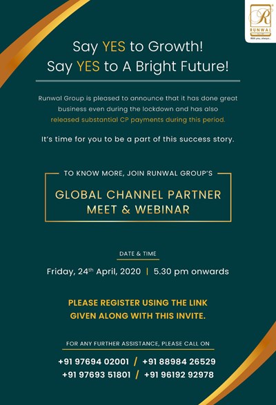 Runwal Group's Global Channel Partner Meet by 