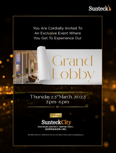 Unveiling Event by Sunteck Realty Limited