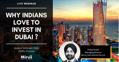 Why Indians Love to Invest In Dubai ? by 